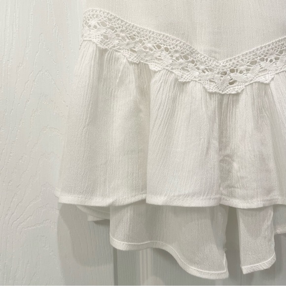 Surf Gypsy Crochet Gauze Tank - Picture 5 of 10